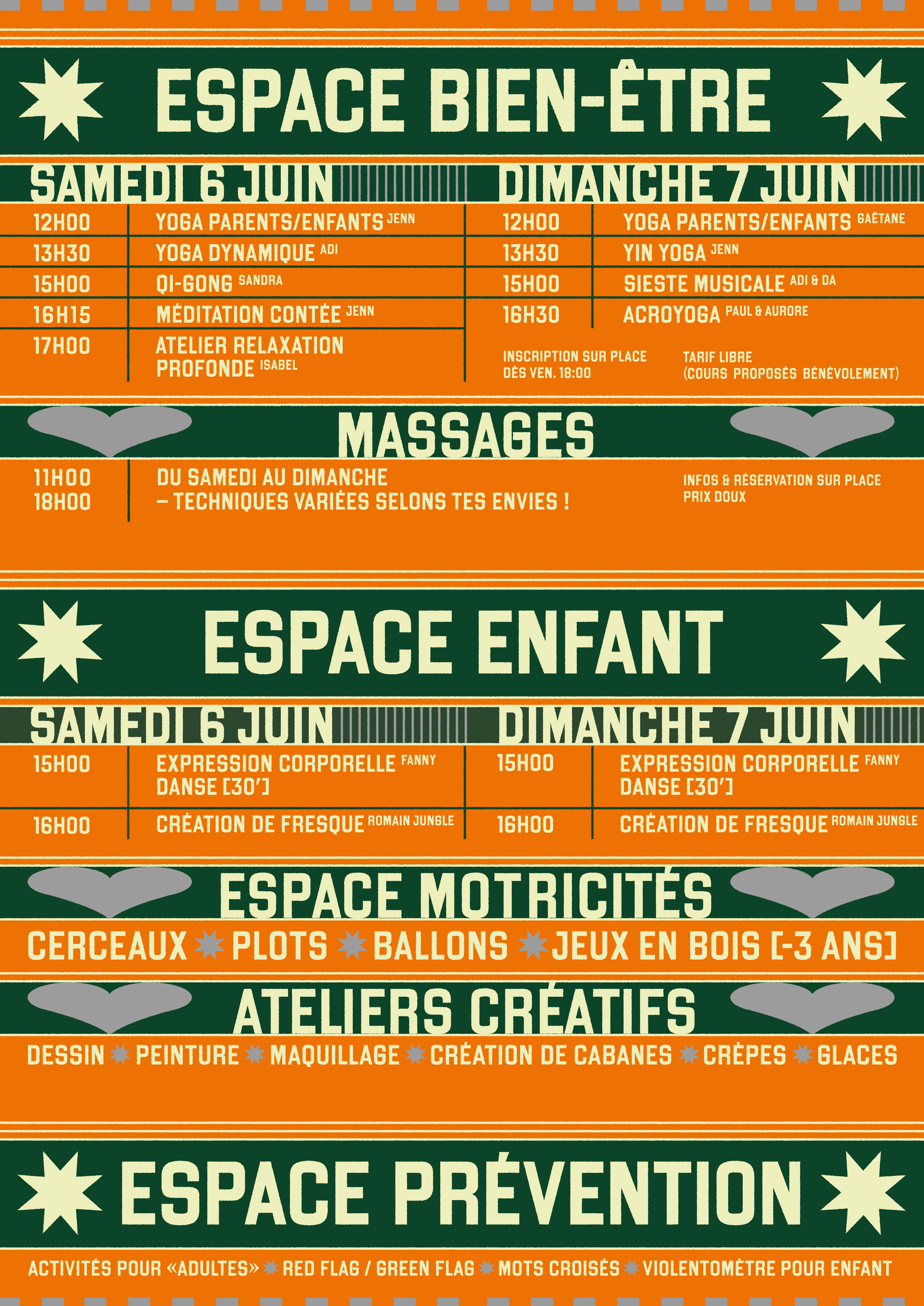 Programme activités